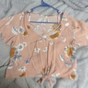 Light stylish pink blouse for women!!!